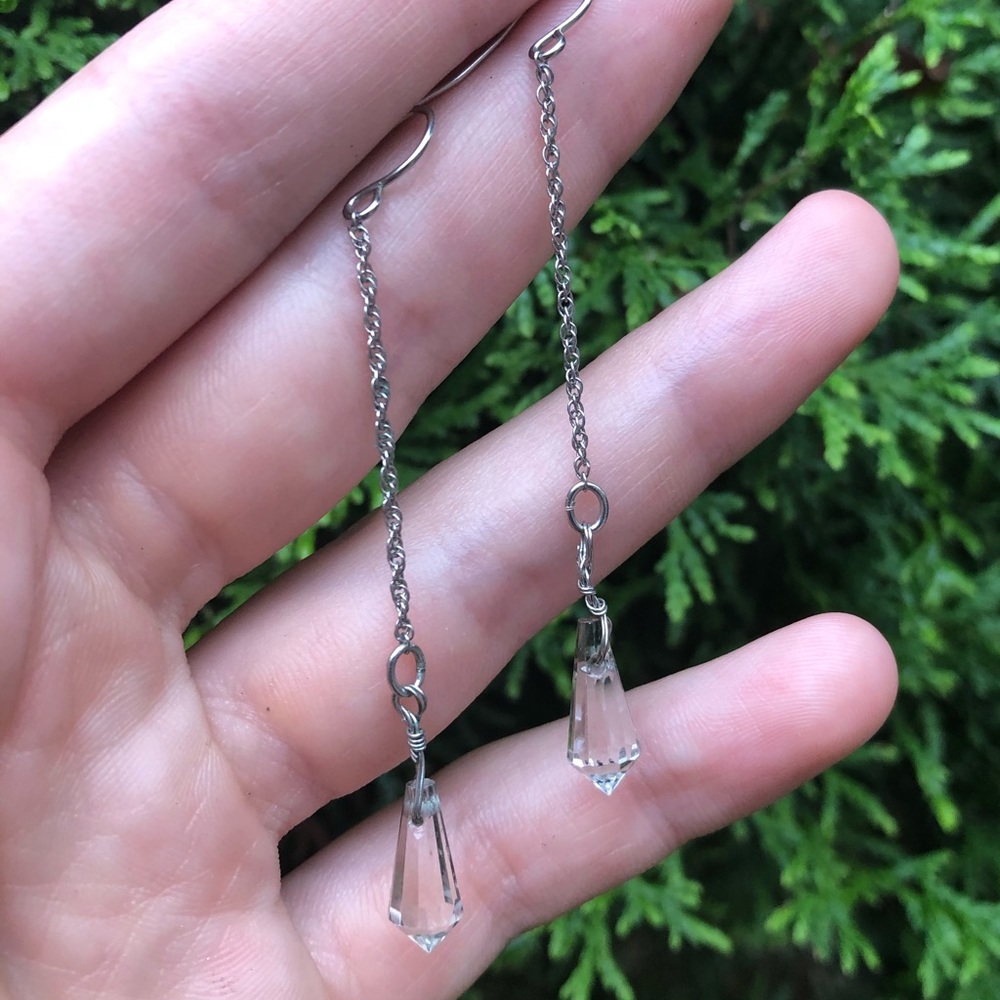 Francesca’s crystal dangles